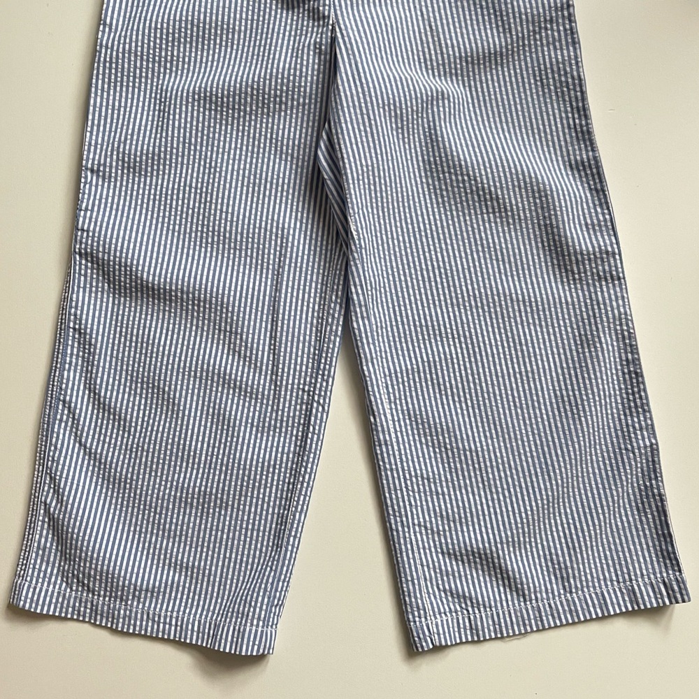 Polo Ralph Lauren Girl's Striped Cotton Seersucker Pants - Size 6X - Picture 3 of 10